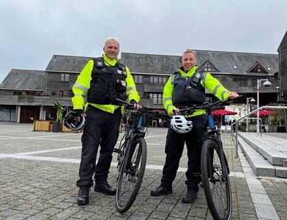 Police launch electric bike project across the Force - Devon and Cornwall Alert | Following a successful pilot of e-Bikes in Cornwall, Devon and Cornwall Police have now rolled out t...